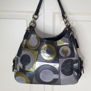 Coach Contemporary Patchwork shoulder Bag